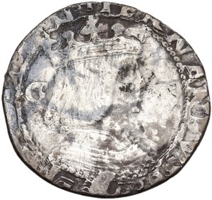 obverse: Napoli.  Ferdinando il Cattolico (1504-1516). Carlino con sigla G dietro al busto