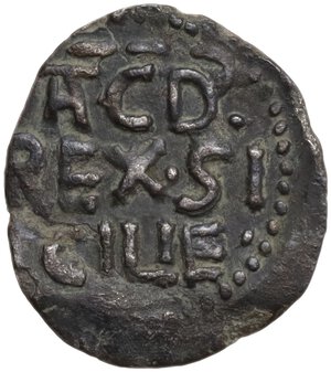 obverse: Palermo.  Tancredi (1189-1194). Quarto di Tercenario