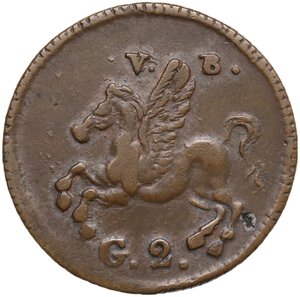 reverse: Palermo.  Ferdinando III di Borbone (1759-1816). Da 2 grani 1814