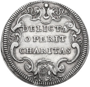 reverse: Roma.  Clemente XI (1700-1721), Giovanni Francesco Albani. Giulio A. X