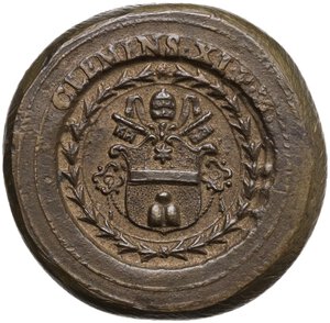 obverse: Roma.  Clemente XI (1700-1721), Giovanni Francesco Albani. Peso monetale da 8 scudi d oro (doppio doblon d italia)