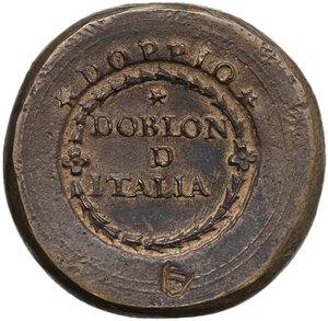 reverse: Roma.  Clemente XI (1700-1721), Giovanni Francesco Albani. Peso monetale da 8 scudi d oro (doppio doblon d italia)