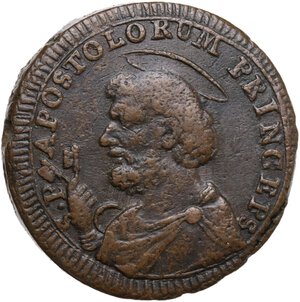 obverse: Roma.  Pio VI (1775-1799), Giovanni Angelo Braschi. Sampietrino da due baiocchi e mezzo 1797