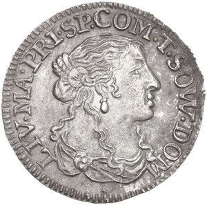obverse: Tassarolo.  Livia Centurioni Oltremarini (1616-1688), moglie di Filippo Spinola. Luigino 1666