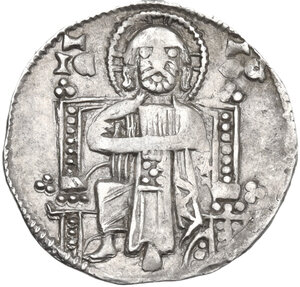 reverse: Venezia.  Iacopo Contarini (1275-1280). Grosso matapan, probabile imitazione d epoca