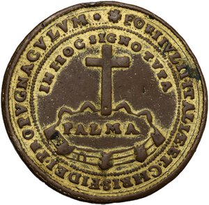 reverse: Venezia.  Pasquale Cicogna (1585-1595).. Medaglia 1593 per la fondazione della fortezza di Palmanova