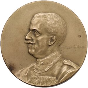 obverse: Vittorio Emanuele III (1900-1943). Medaglia 1925 per l intervento del Re in occasione del XI centenario della fondazione dell ateneo di Pavia