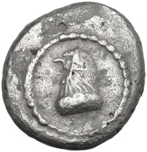 obverse: Etruria, Populonia. AR Drachm, 5th century BC