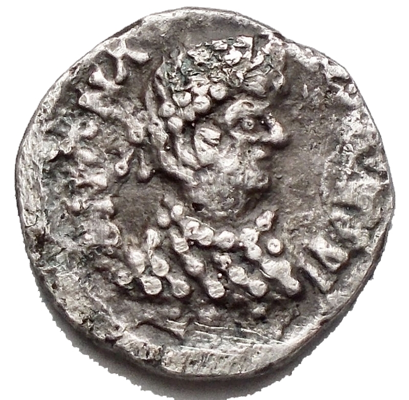 obverse: Medaglie e Placchette - Medaglia a riprodurre Ostrogoti Teodorico a nome di Anastasio. gr 1,62