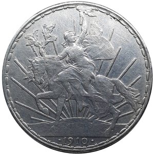 reverse: MESSICO , 1 peso argento 1910