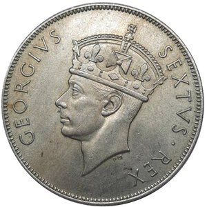 reverse: EAST AFRICA, George VI, 1 shilling 1948 