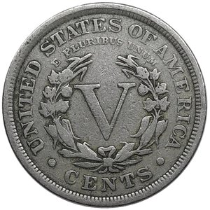 obverse: U.S.A. ,5 Cents 1902 