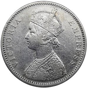 reverse: INDIA , Victoria queen  ,1 Rupee argento 1938