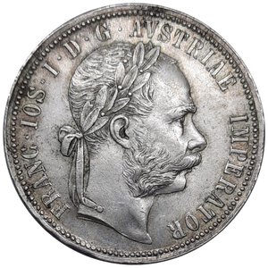 reverse: AUSTRIA , Franz Joseph, 1 florin argento 1889