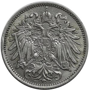 reverse:  AUSTRIA ,20 heller 1893 