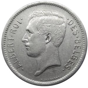 reverse: BELGIO, 5 francs 1931