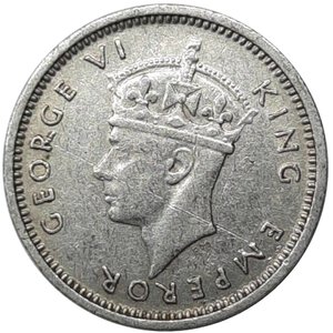 reverse: SUD RHODESIA , George VI, 3 Pence argento 1940