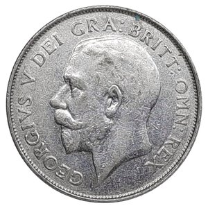 reverse: GRAN BRETAGNA, George V, shilling argento  1925