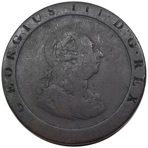 obverse: GRAN BRETAGNA, George III , Penny 1797  