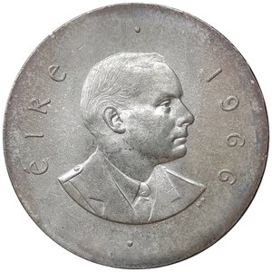 reverse: IRLANDA , Shilling argento 1966 FDC Qfdc