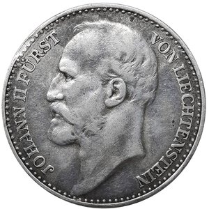 reverse: LICHTENSTEIN , 1 krona argento  1915