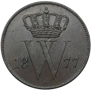 reverse: OLANDA , 1 Cent 1857