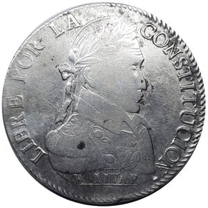 obverse: BOLIVIA ,8 soles argento  1830