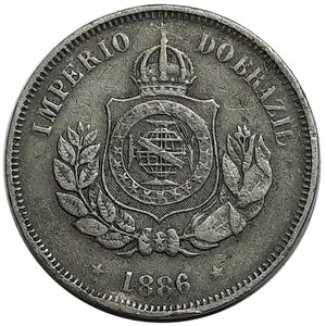 reverse: BRASILE ,  50 reis 1886