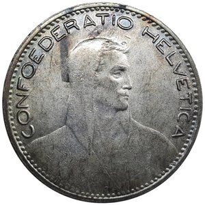 reverse: SVIZZERA  ,5 francs argento 1923
