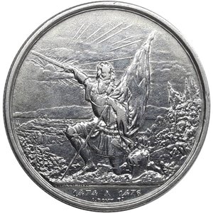 obverse: SVIZZERA CANTONALI,Tiri Federali  ,St.Gallen , 5 francs 1874 RARO