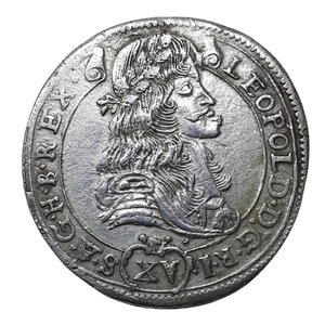 reverse: UNGHERIA ,  Leopold I, 15 Krajkzar 1686 