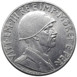 reverse: Colonia Albania, 0,20 Lek 1940 , Esubero di metallo Sulla A
