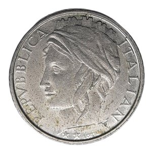 reverse: Repubblica Italiana , 100 lire 1994 , Asse spostato di 180 gradi