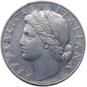 reverse: Repubblica Italiana , 1 Lira 1946 BB rara