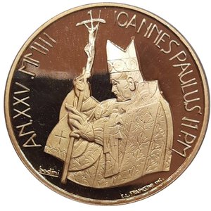 reverse: CITTA  DEL VATICANO,Giovanni Paolo II,50 euro oro 2003 PROOF, Confezione originale