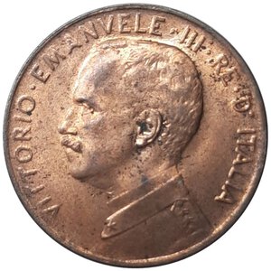 reverse: Regno d Italia, Vittorio Emanuele III ,2 Centesimi Prora 1914 FDC ROSSO