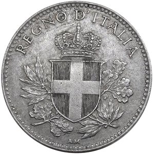 reverse: Regno d Italia,Vittorio Emanuele III ,20 Centesimi Esagono 1919 spl+