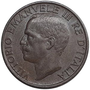 reverse: Regno d Italia, Vittorio Emanuele III ,10 centesimi Ape 1926 SPL