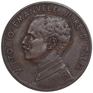 reverse: Regno d Italia, Vittorio Emanuele III , 5 Centesimi prora 1918 