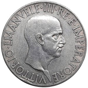 reverse: Regno d Italia, Vittorio Emanuele III , 10 Lire impero argento 1936 