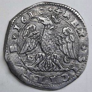 obverse: MESSINA - Filippo IV (1621-1665) - 4 Tari  1610