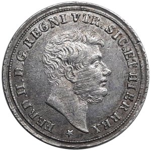 reverse: NAPOLI ,Fedinando II , 5 grana argento  1848
