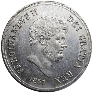 reverse: NAPOLI ,Fedinando II , 120 grana 1857