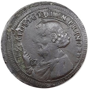 reverse: PERUGIA ,Stato Pontificio , Pio VI  (1775-1799),Baiocchi 2 e mezzo 1796