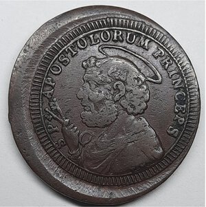 reverse: PERUGIA ,Stato Pontificio , Pio VI  (1775-1799),Baiocchi 2 e mezzo 1796 SPL ECCEZIONALE