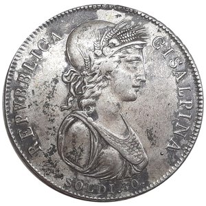 reverse: REPUBBLICA CISALPINA - 30 Soldi  anno IX Milano (1800-1801)