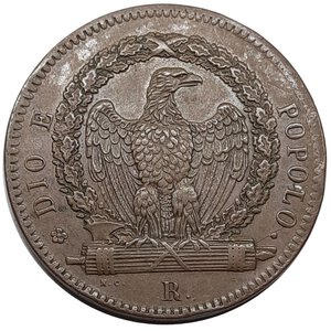 reverse: REPUBBLICA ROMANA , 3 baiocchi 1849 3 curvo BELLA