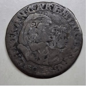 obverse: SAVOIA ,Carlo  Emanuele II , 5 Soldi 1648