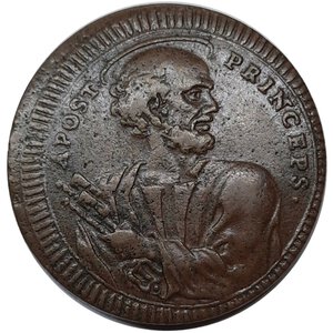 obverse: Stato Pontificio -  Pio IX  , 2 baiocchi e mezzo 1796  BELLISSIMA