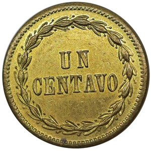 reverse: DOMINICANA, 1 Centavo 1877